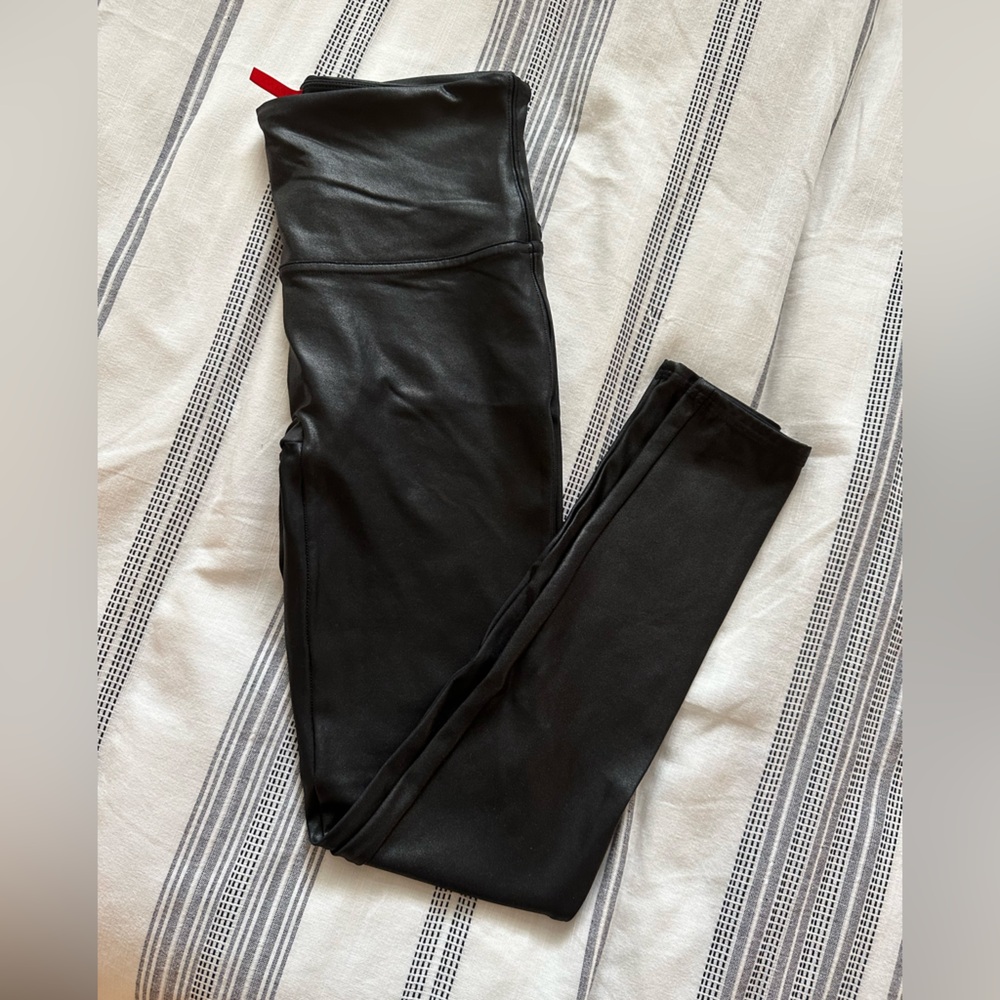 Spanx Faux Leather Leggings